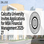 Calcutta University Invites Applications for MBA Financial Management 2025
